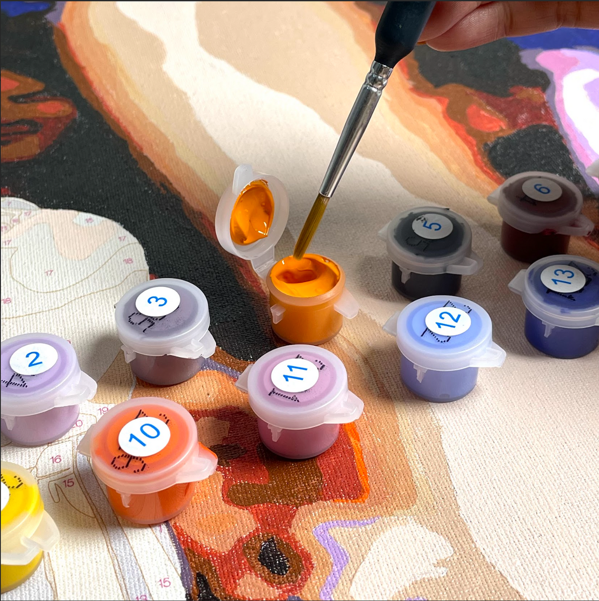 Kit de pintura personalizado 